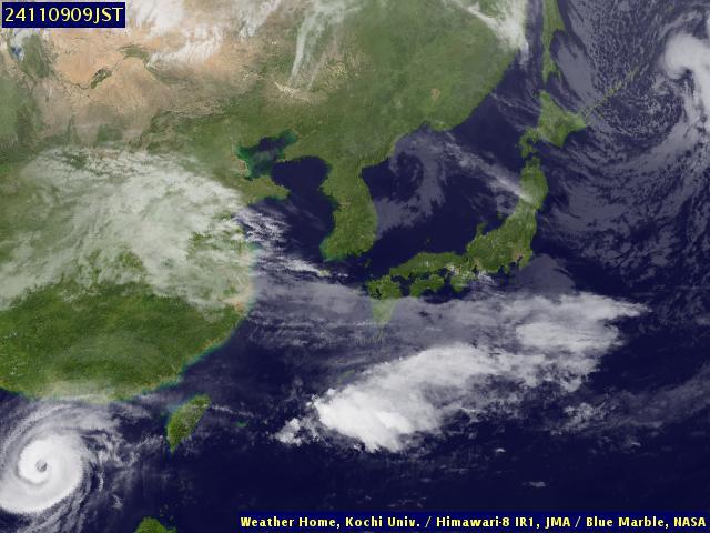 Satellite - Japan - Fri 08 Nov 20:00 EST