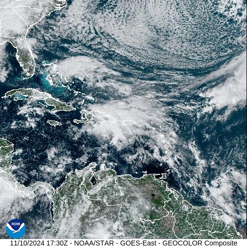 Satellite - Jamaica - Sun 10 Nov 13:30 EST