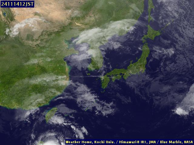 Satellite - Japan - Wed 13 Nov 23:00 EST