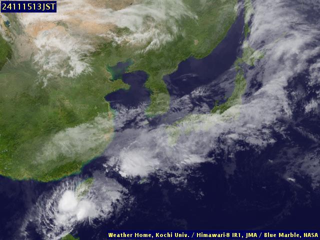 Satellite - Japan - Fri 15 Nov 00:00 EST