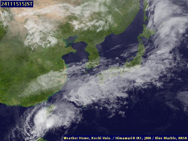 Satellite - Japan - Fri 15 Nov 02:00 EST