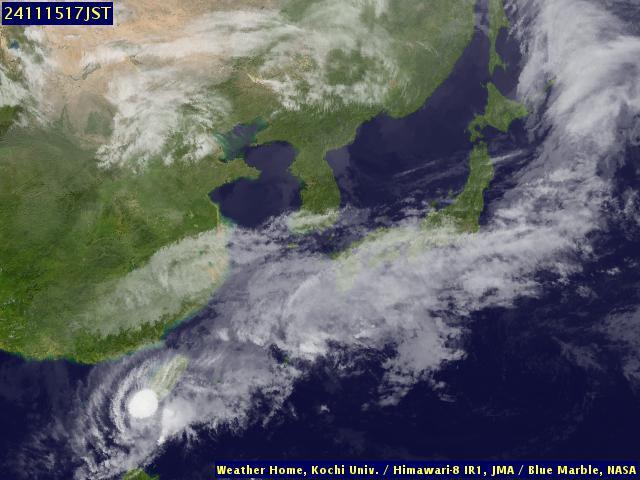 Satellite - Japan - Fri 15 Nov 04:00 EST