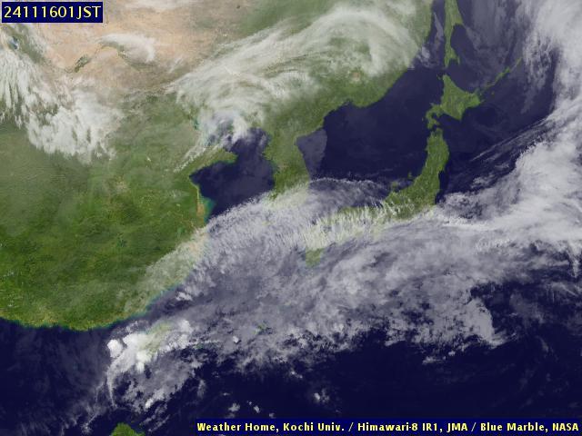 Satellite - Japan - Fri 15 Nov 12:00 EST