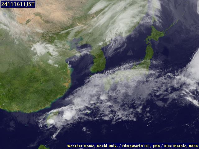 Satellite - Japan - Fri 15 Nov 22:00 EST