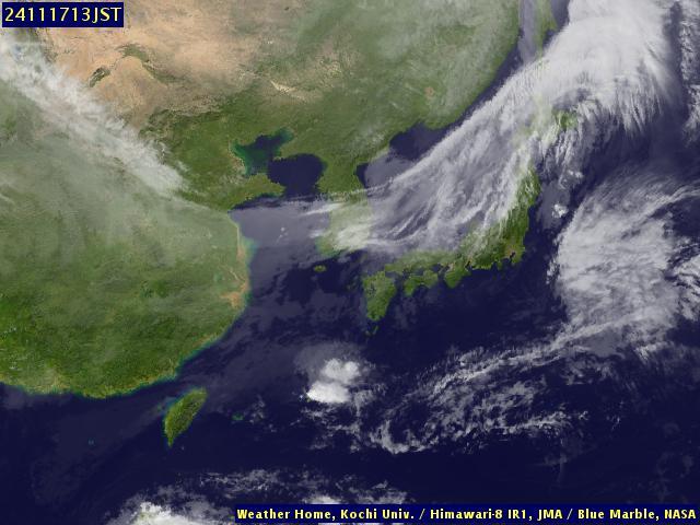 Satellite - Japan - Sun 17 Nov 00:00 EST