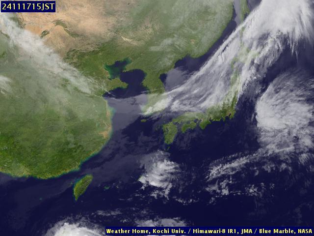 Satellite - Japan - Sun 17 Nov 02:00 EST