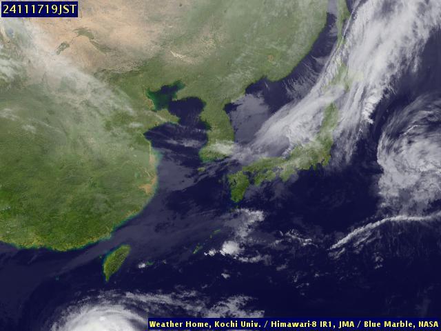 Satellite - Japan - Sun 17 Nov 06:00 EST