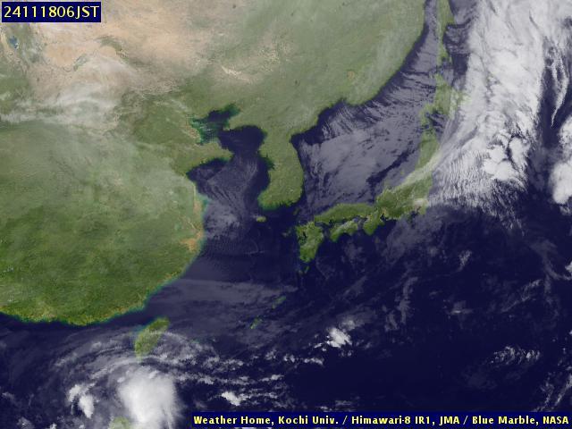 Satellite - Japan - Sun 17 Nov 17:00 EST