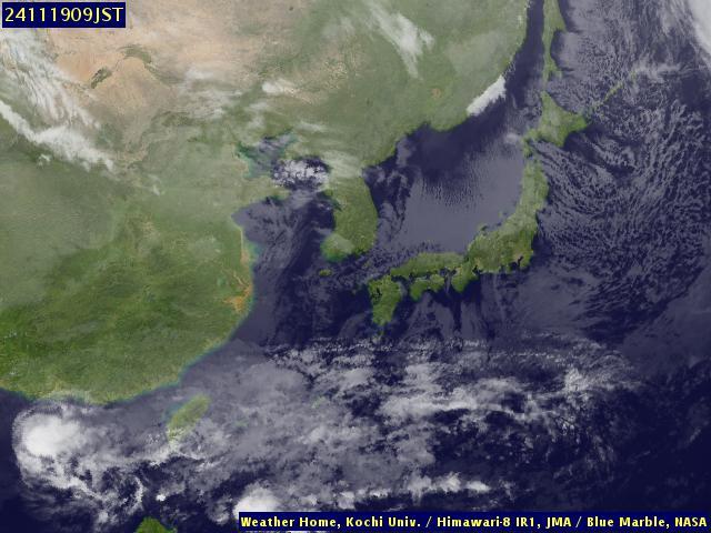 Satellite - Japan - Mon 18 Nov 20:00 EST