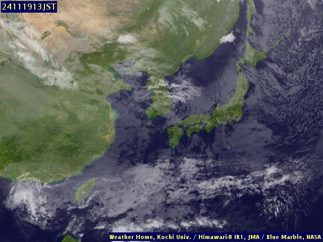 Satellite - Japan - Tue 19 Nov 00:00 EST