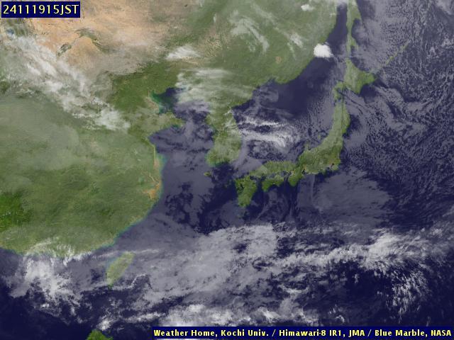 Satellite - Japan - Tue 19 Nov 02:00 EST