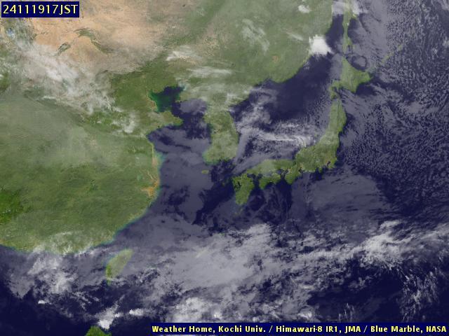 Satellite - Japan - Tue 19 Nov 04:00 EST