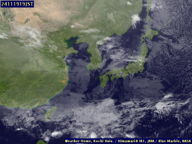 Satellite - Japan - Tue 19 Nov 06:00 EST