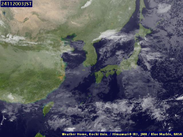 Satellite - Japan - Tue 19 Nov 14:00 EST