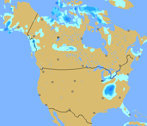 Precipitation (3 h) USA!