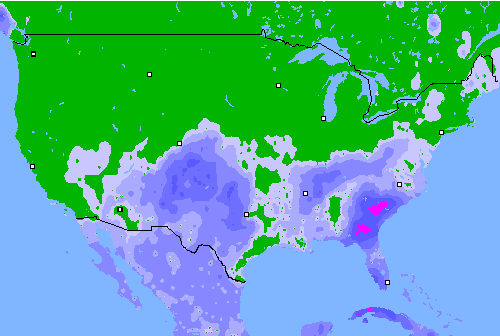 Precipitation (24 h) USA