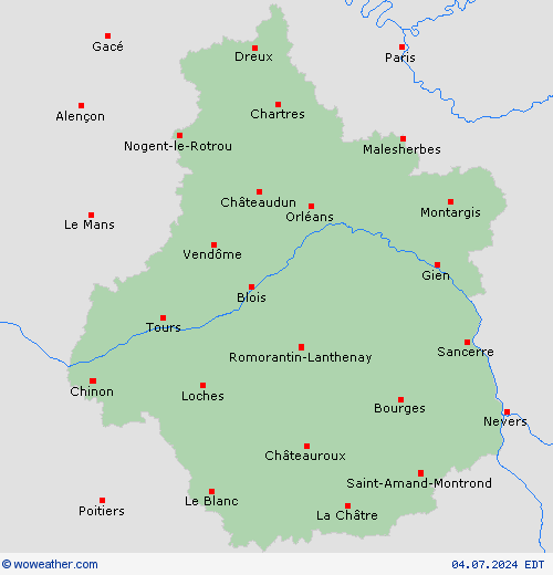 Forecast map