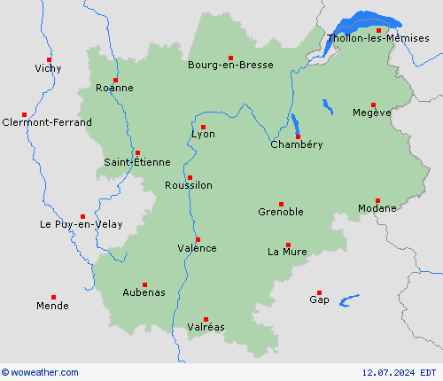 Forecast map