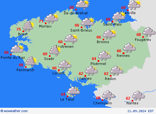 Forecast map