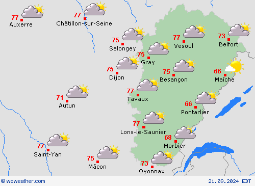 Forecast map