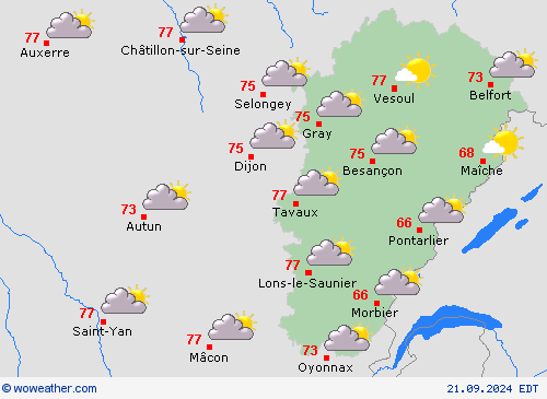 Forecast map