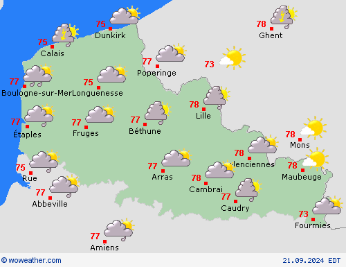 Forecast map