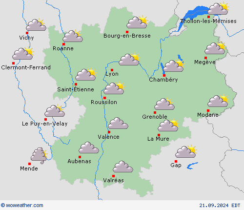 Forecast map