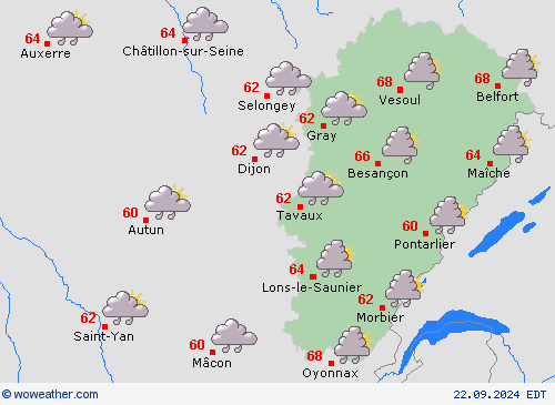 Forecast map