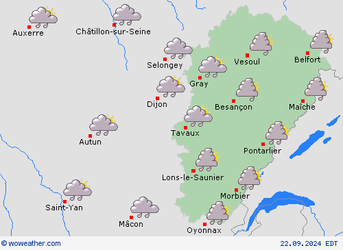 Forecast map