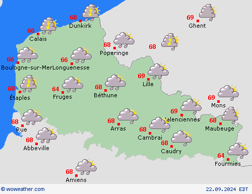 Forecast map