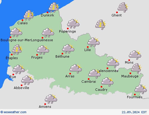 Forecast map