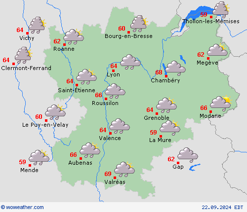 Forecast map