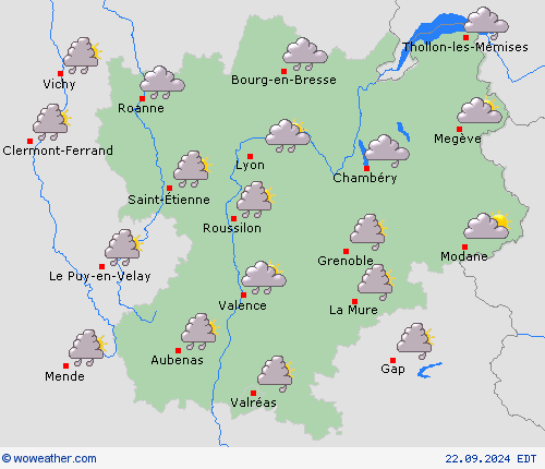 Forecast map