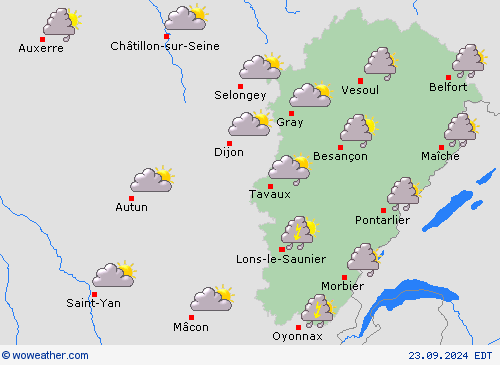 Forecast map