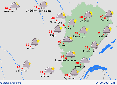 Forecast map