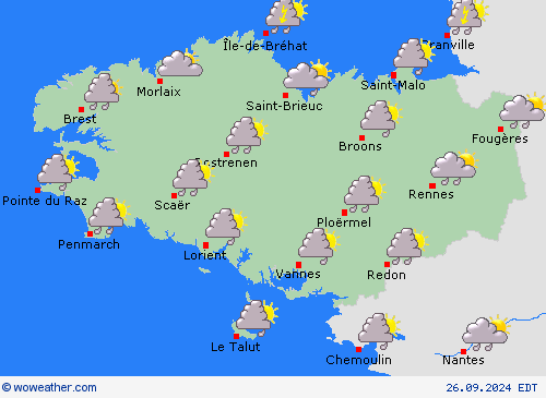 Forecast map