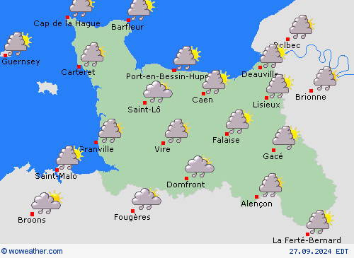 Forecast map