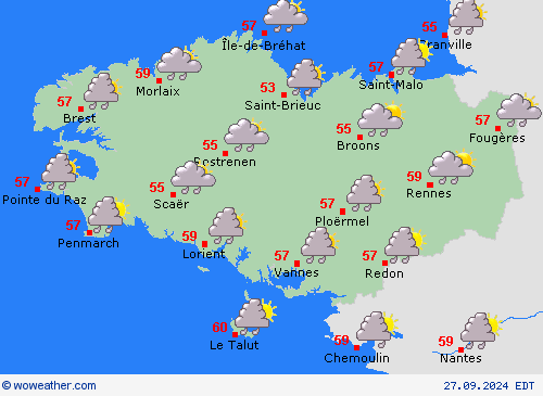 Forecast map