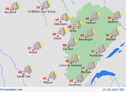 Forecast map