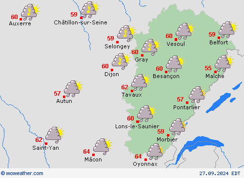 Forecast map