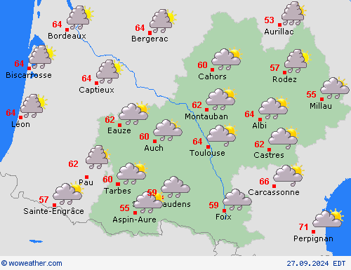 Forecast map