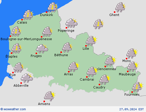 Forecast map