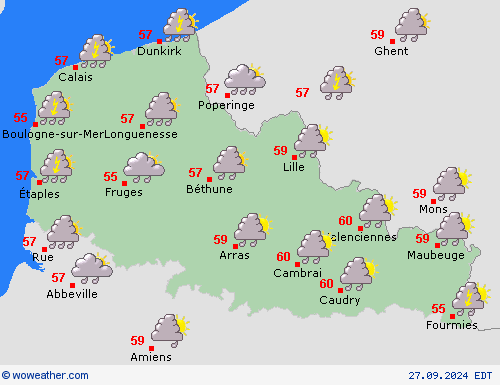 Forecast map