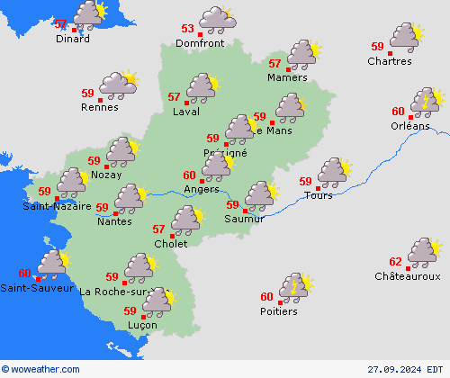 Forecast map