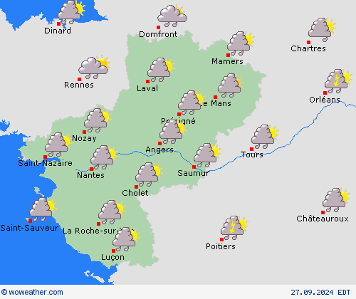 Forecast map