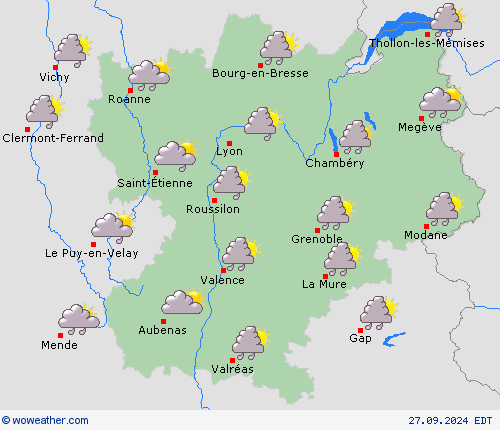 Forecast map