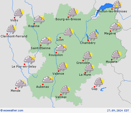 Forecast map