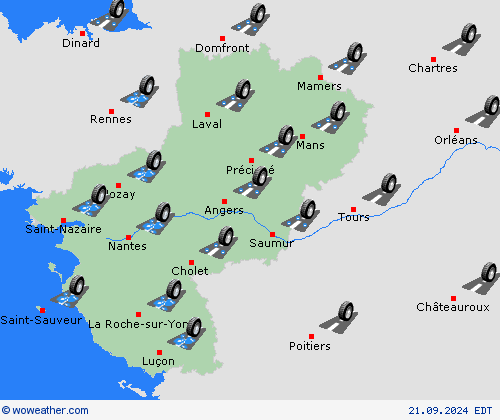 Forecast map