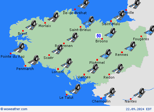 Forecast map