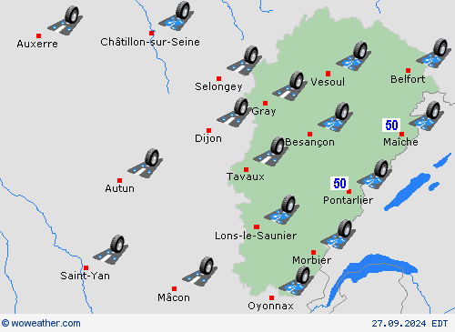 Forecast map